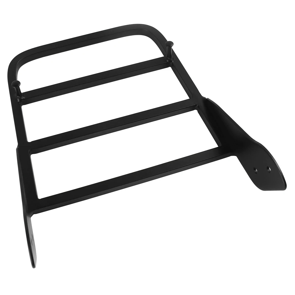 Black Motorcycle Rear Sissy Bar Luggage Rack &ndash; Durable Steel Construction for Yamaha V-Star 400 650 1100 XVS Classic