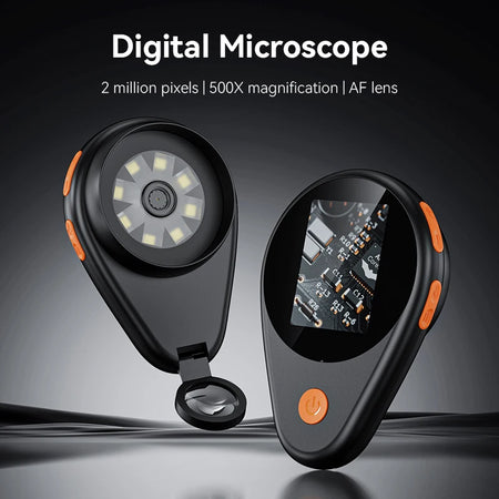 500X Mini Digital Microscope &ndash; 500X HD Video Magnification