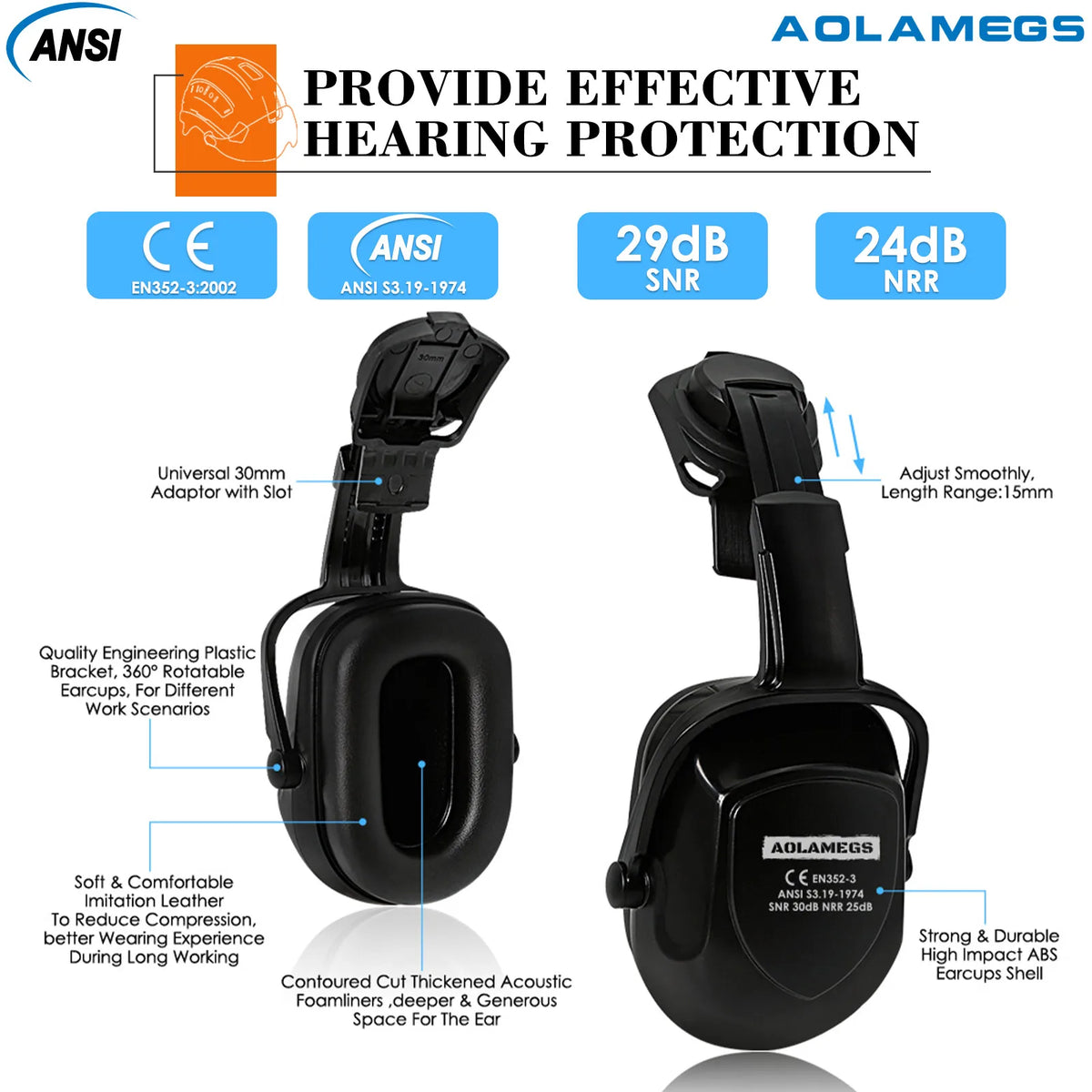 SF06 Forestry Safety Helmet &ndash; Visor Earmuffs Goggles