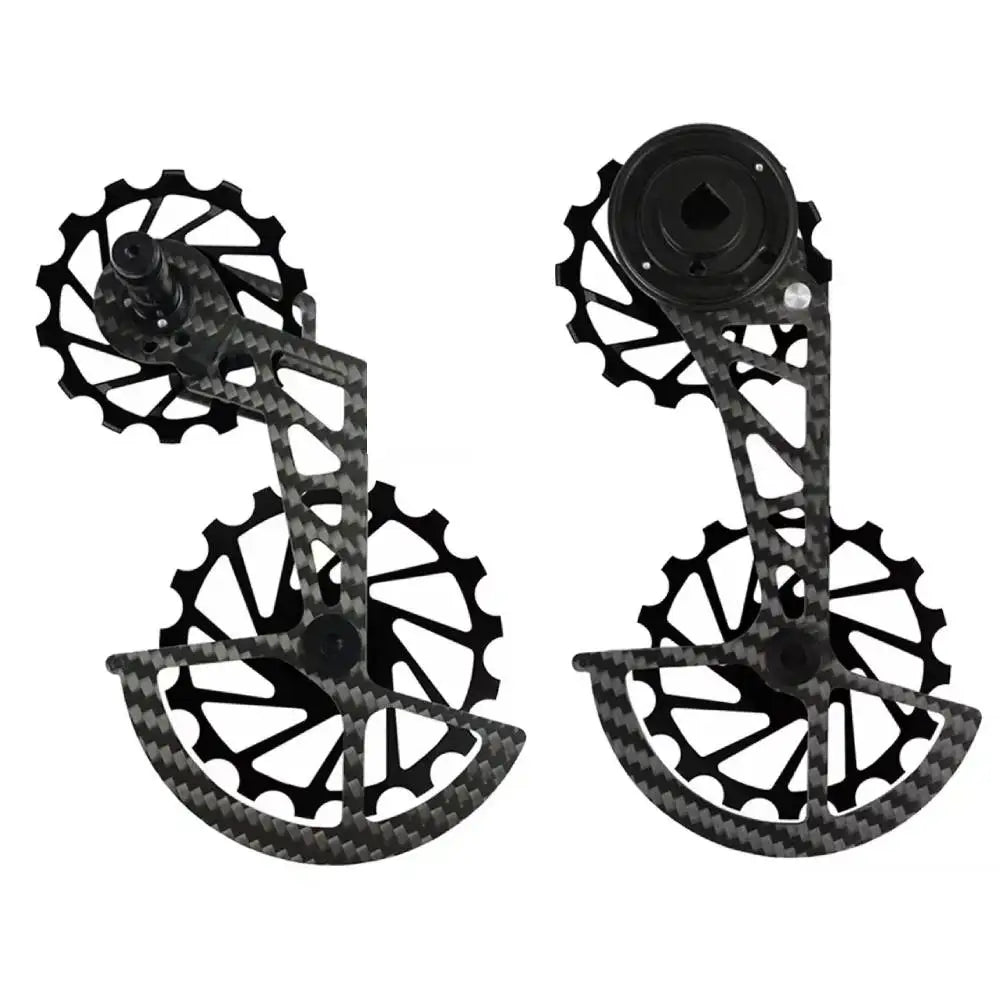 Carbon Fiber Ceramics Wheel Rear Pulley N003 &ndash; Lightweight Durable Performance