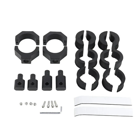 Universal 360 Degree Rotate Work Whip Flag Light Mounts Bracket Kit for Motorcycle UTV ATV Off-Road 1"/1.5"/1.7"/2" Aluminum by InterCyprus Trading Ltd