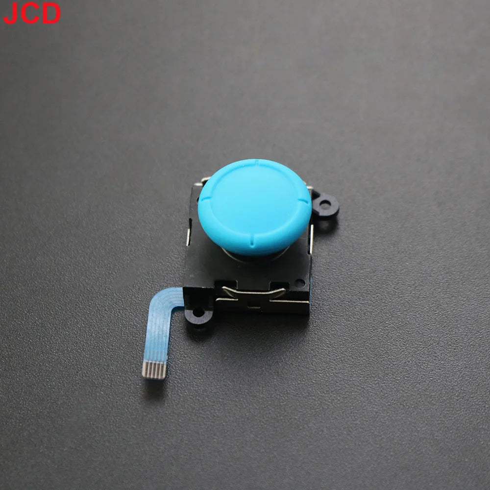 JCD Replacement 3D Joystick for Nintendo Switch &amp; Lite - Analog Thumb Stick Repair Tool blue