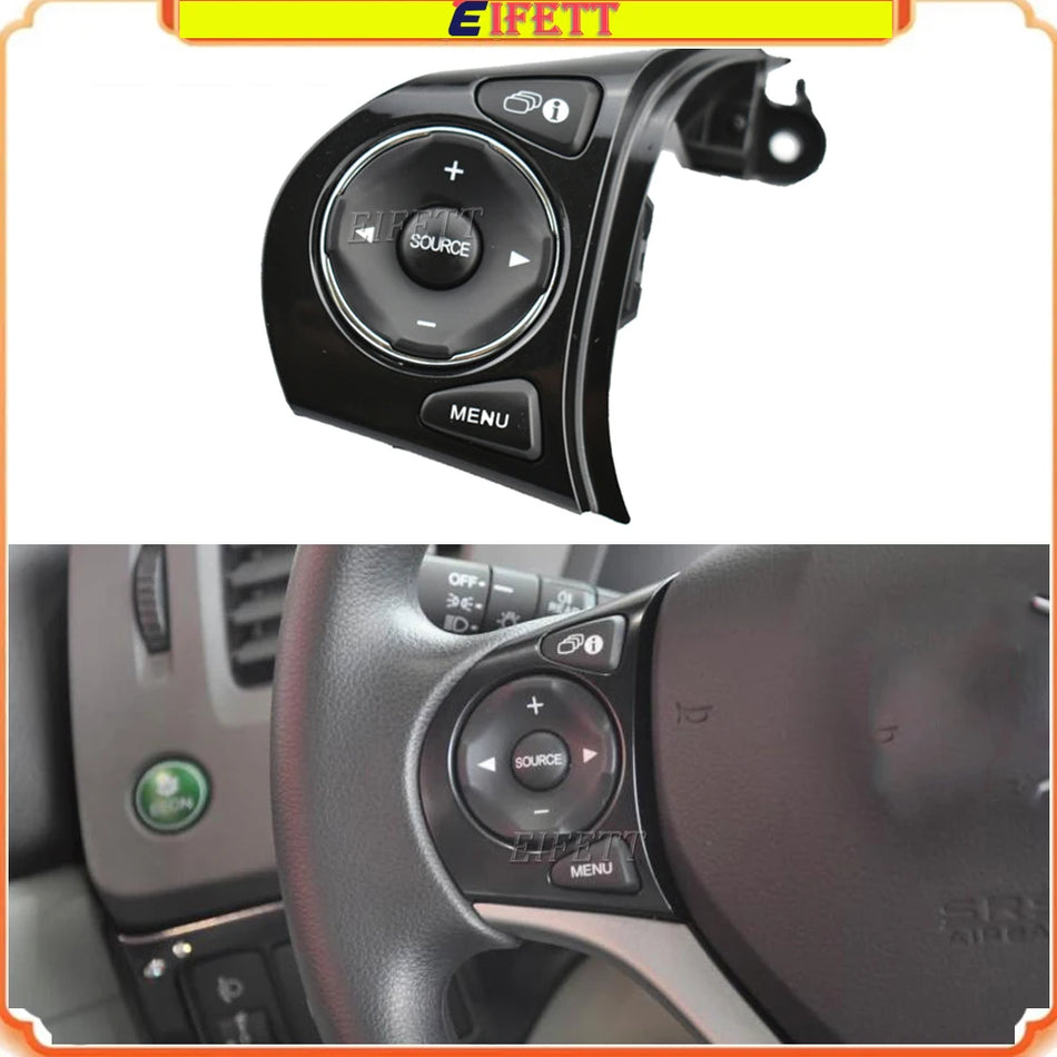 Bouton d'interrupteur de volant pour Honda Civic Jade 2012-2015 35880-TR6-A01