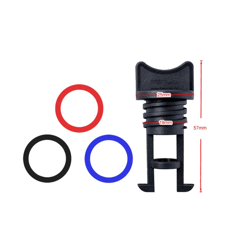 Nylon Boat Drain Plug with Rubber Gasket for Marine Applications