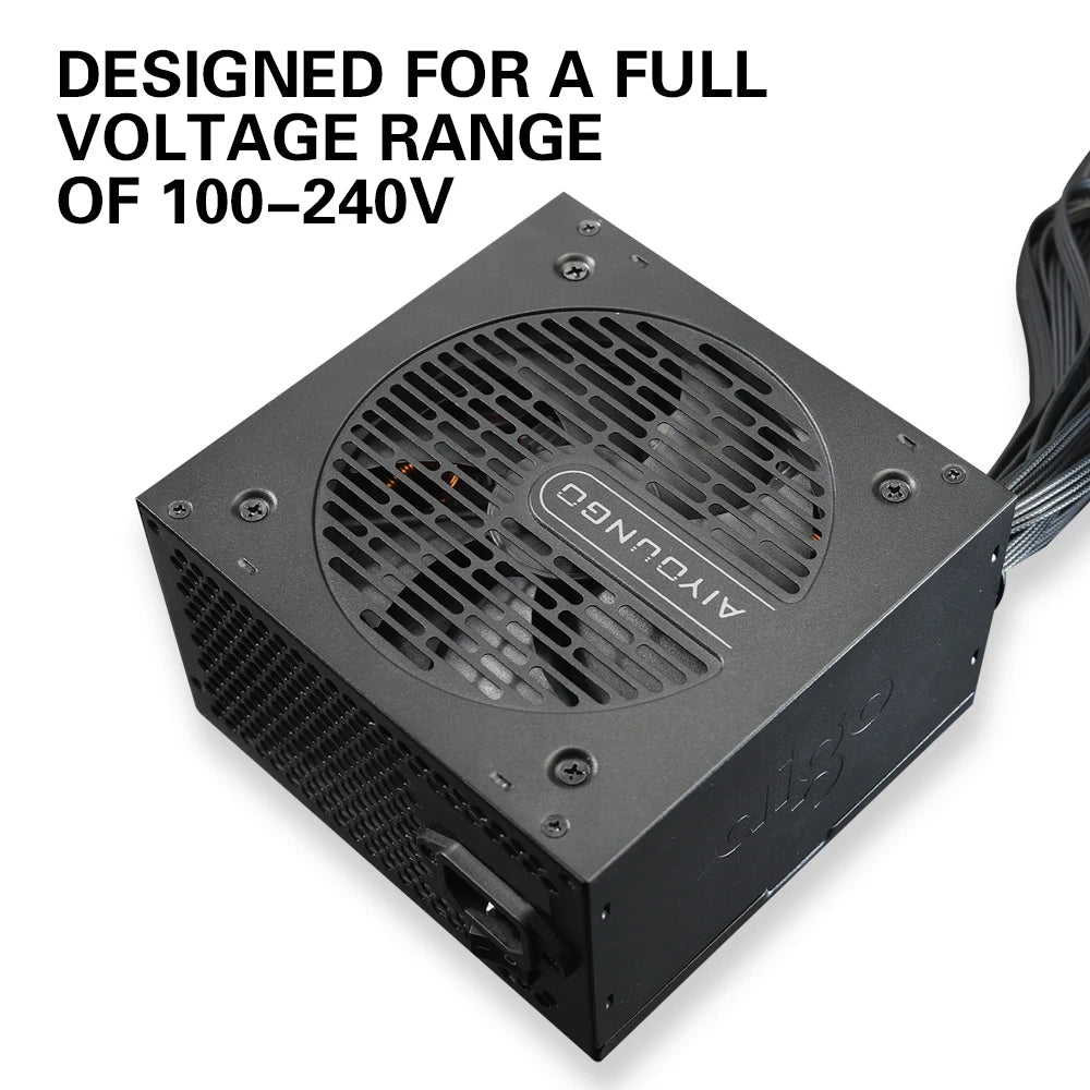 Aigo AT Power Supply PC Gamer 550W 650W 750W &ndash; 80 Plus