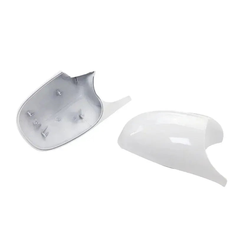 1 Pair White Rearview Exterior Side Mirror Caps for BMW E90 E91 E92 E93 E81 E87 E82 E88 3 1 Series M Design replacement by InterCyprus Trading Ltd