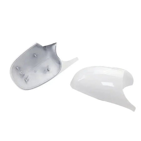 1 Pair White Rearview Exterior Side Mirror Caps for BMW E90 E91 E92 E93 E81 E87 E82 E88 3 1 Series M Design replacement by InterCyprus Trading Ltd