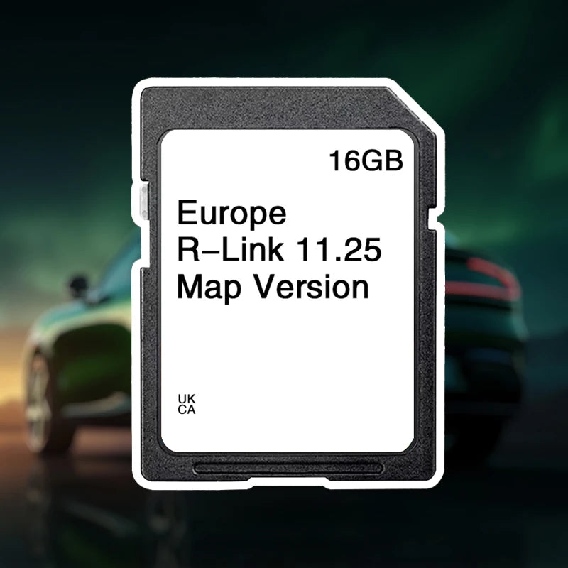 Carminat R-Link 11.25 &ndash; 2024 Europe UK Maps SD Card