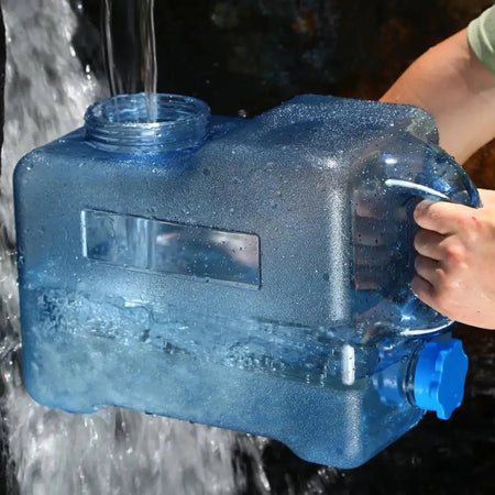 26L Outdoor Camping Water Container With Faucet For Hiking