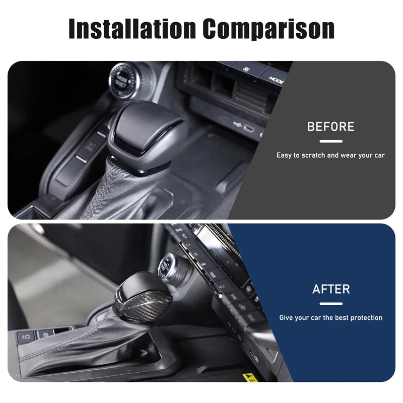 Настоящая карбоновая крышка головки передач Toyota Prado LC250 2024