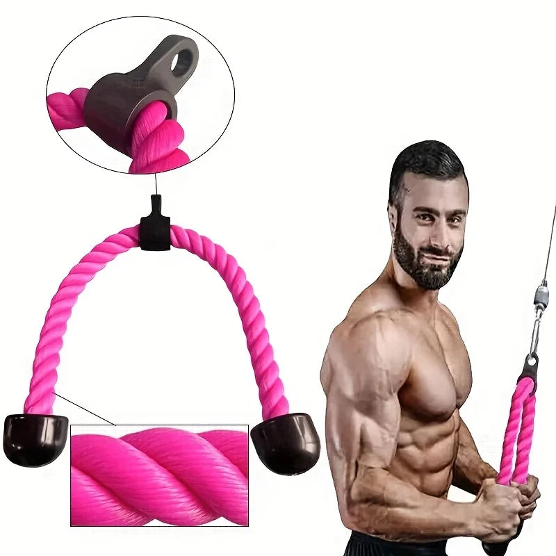 Composite Biceps and Triceps Training Rope for Gym, Downward Tension