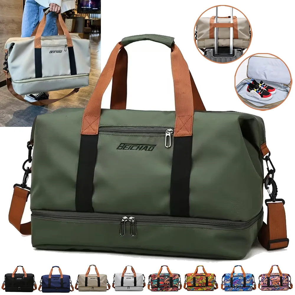 Weekender Travel Duffle Bag &ndash; Lightweight And Versatile