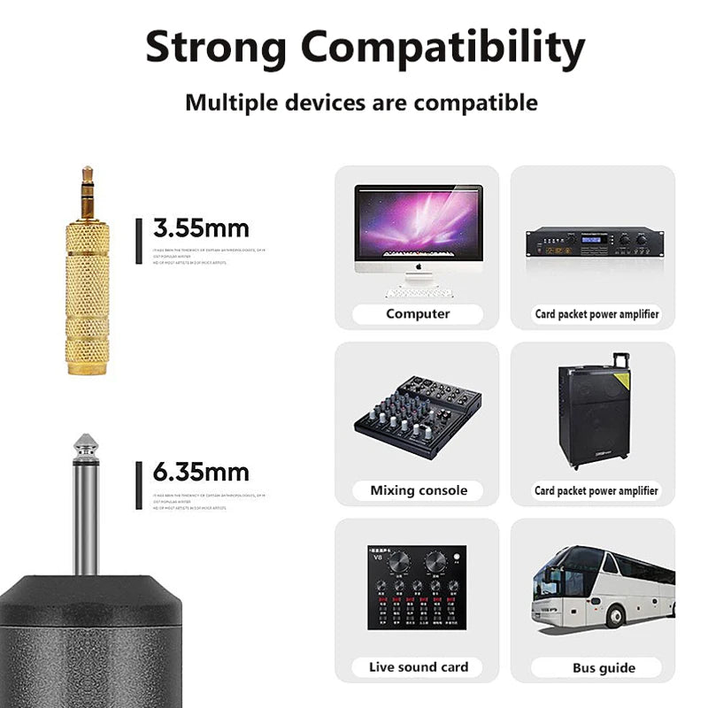 Wireless Lavalier Microphone System for iPhone, Android, and PC