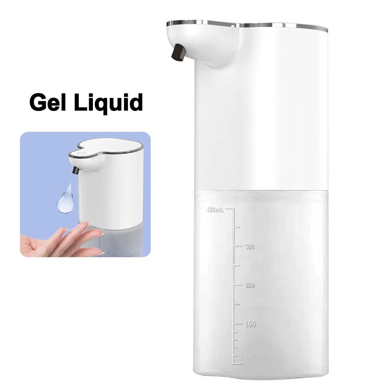 USB Rechargeable Touchless Foam Soap Dispenser Gel Liquid