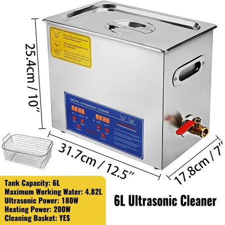 Ultrasonic Cleaner Portable Dishwashing Unit 30L 6L / GERMANY