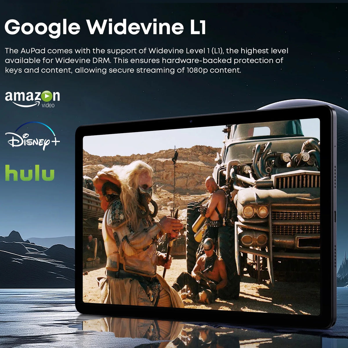 Chuwi AuPad 10.95 Tablet &ndash; Ultra Slim 4G LTE Android 14