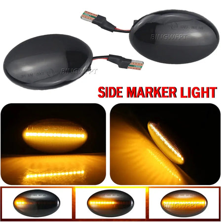 Car-styling Turn Signal Light For Mercedes-Benz Smart W450 W452 A-Class W168 Vito W639 W447 Citan W415 Dynamic Side Marker Lamp by InterCyprus Trading Ltd
