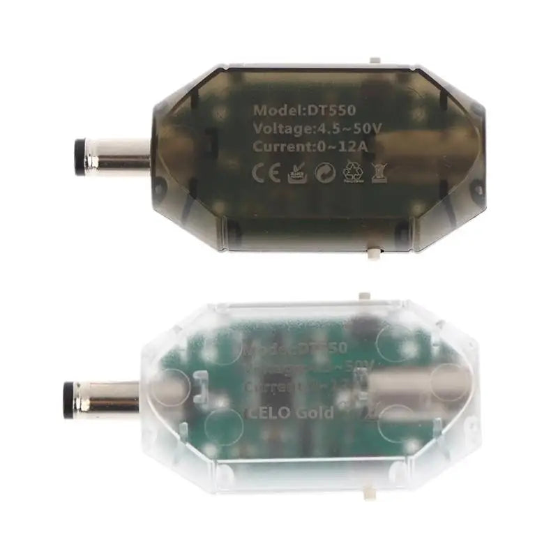 Korkean tarkkuuden digitaalinen DC-jännitevirrankoe DT550, 600W, 4.5-50V, 12A