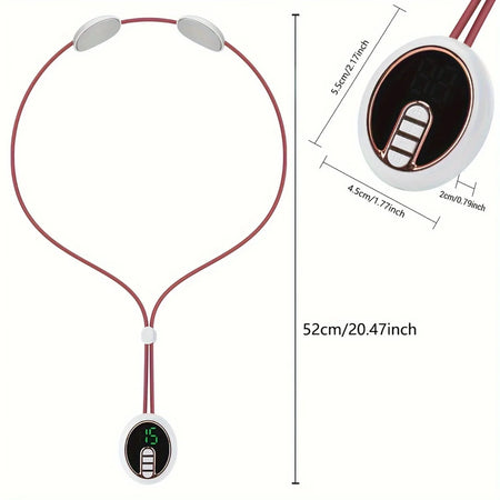 Intelligent Micro Current Neck Massager with Hot Compress and Pain Relief Features