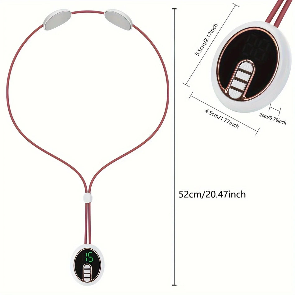 Intelligent Micro Current Neck Massager with Hot Compress and Pain Relief Features