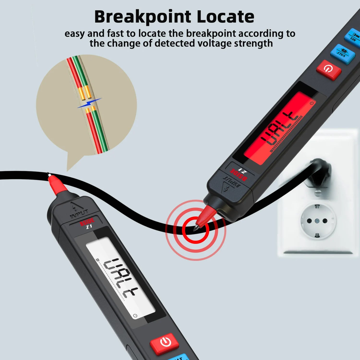 BSIDE Z5 Digital Multimeter &ndash; Smart Non-Contact Voltage Detection
