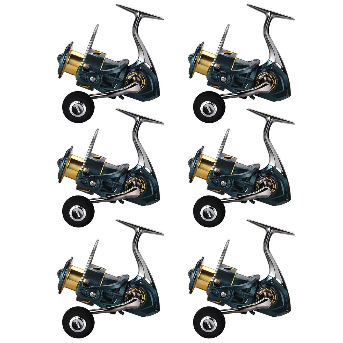 5.2:1 Reel CNC Metal Arm 3+1 BB Fishing Reel - Lightweight