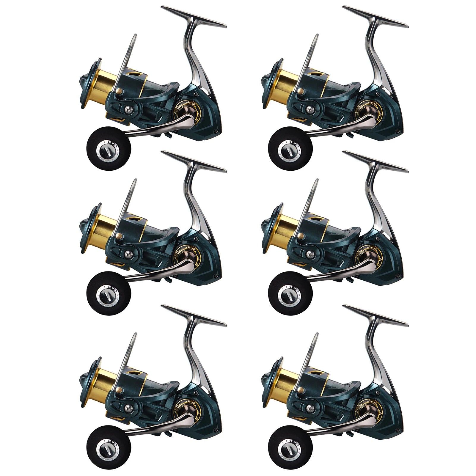 5.2:1 Reel CNC Metal Arm 3+1 BB Fishing Reel - Lightweight