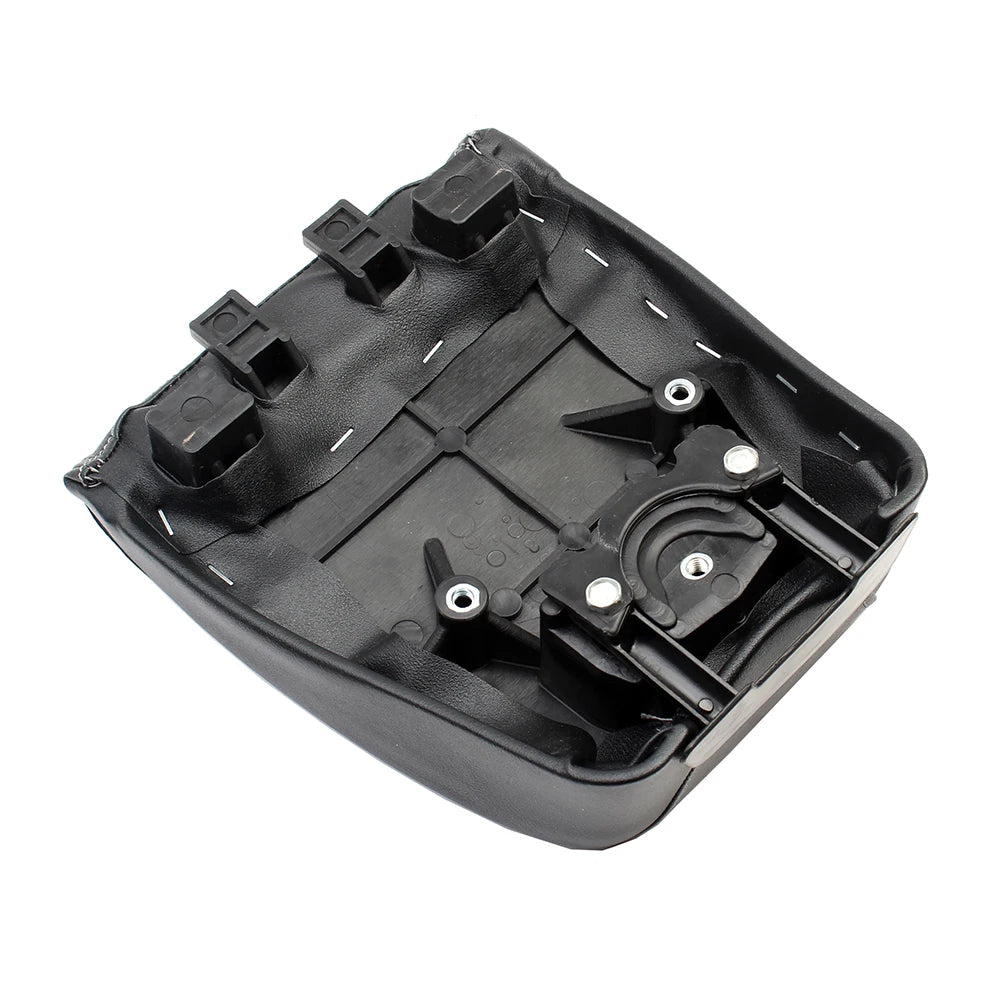 Motorcycle Black Rear Passenger Pillion Seat &ndash; Comfortable PU Leather Cushion for Harley Sportster S 1250