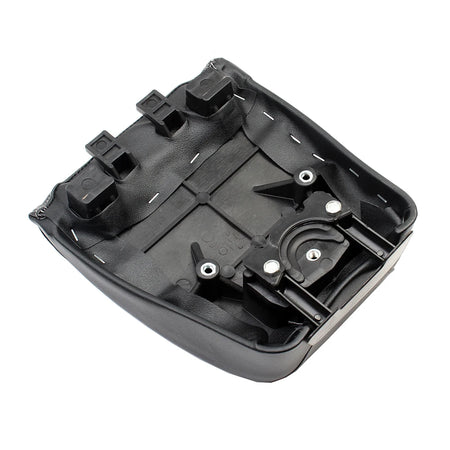 Motorcycle Black Rear Passenger Pillion Seat &ndash; Comfortable PU Leather Cushion for Harley Sportster S 1250