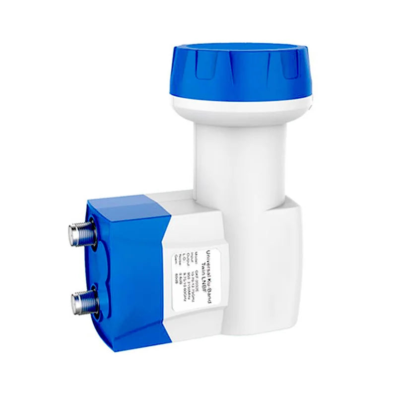 4K UHD Single Dual LNB Dish Universal Ku Band LNBF 950-2150MHz DVB-S2 HDTV KU-Band LNB Digital Satellite TV Receiver 40mm Holder 2 Port / CN