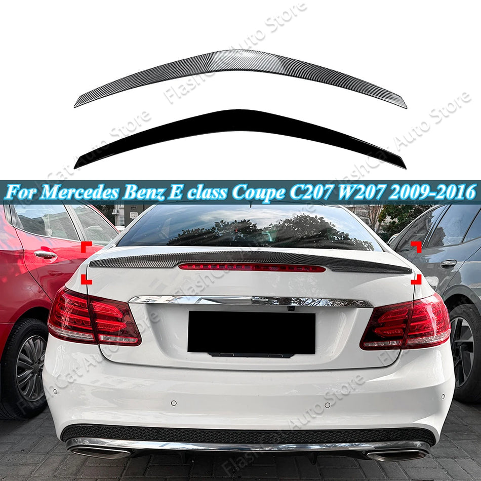 C207 Заден покривен спойлер за Mercedes E Coupe AMG 2008 2016
