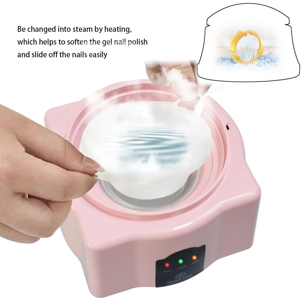 Electric Steam Gel Nail Remover Upgraded &ndash; Efficient Removal