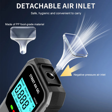 LCD Display Alcohol Tester &ndash; Voice Broadcast Enabled