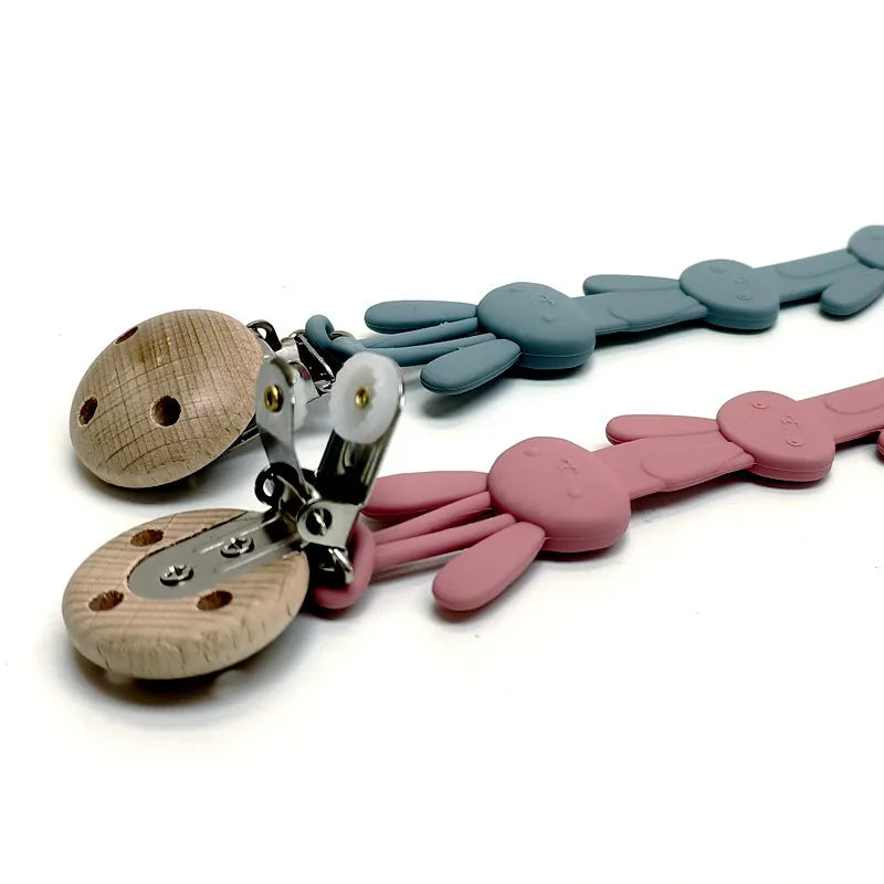 Silicone Pacifier Chain &ndash; Anti-Drop Design for Babies