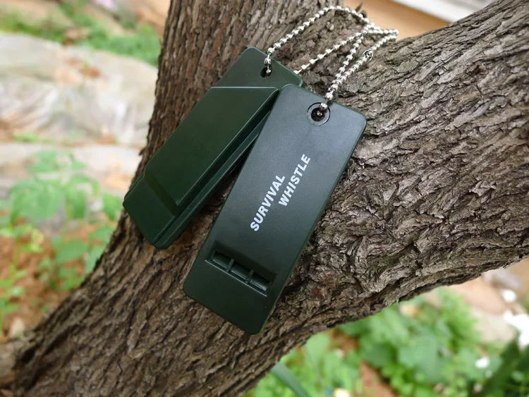High Decibel 3-Frequency Survival Whistle for Outdoor Adventures