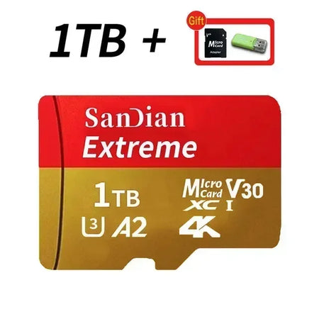 1TB Micro TF Card &ndash; High-Speed UHS-1 Class 10 Storage 1TB