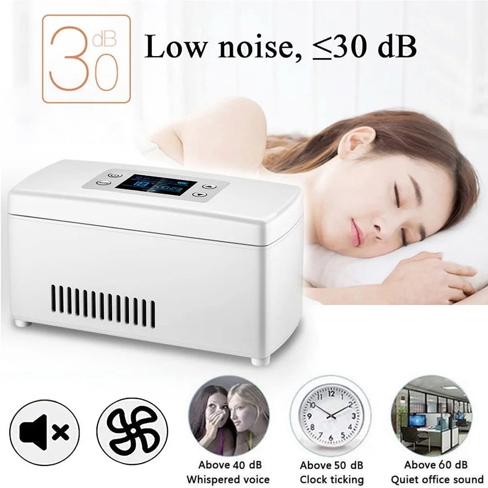 Portable Insulin Cooler Box 2-18 Degrees - Travel Ready