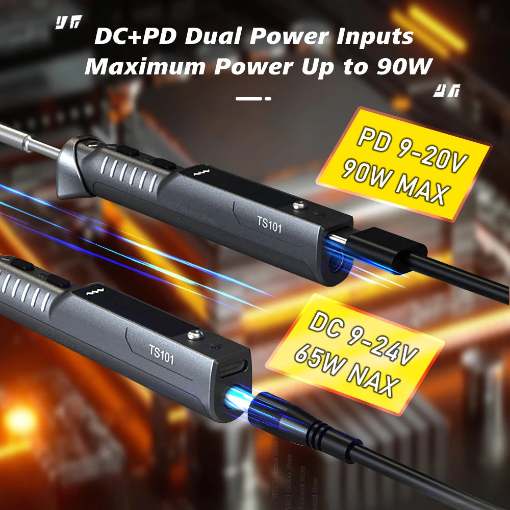 Mini Original TS101 Soldering Iron &ndash; Adjustable Temperature