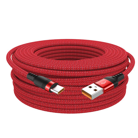 USB Type C Cable 5A Fast Charge Red USB C / 1m