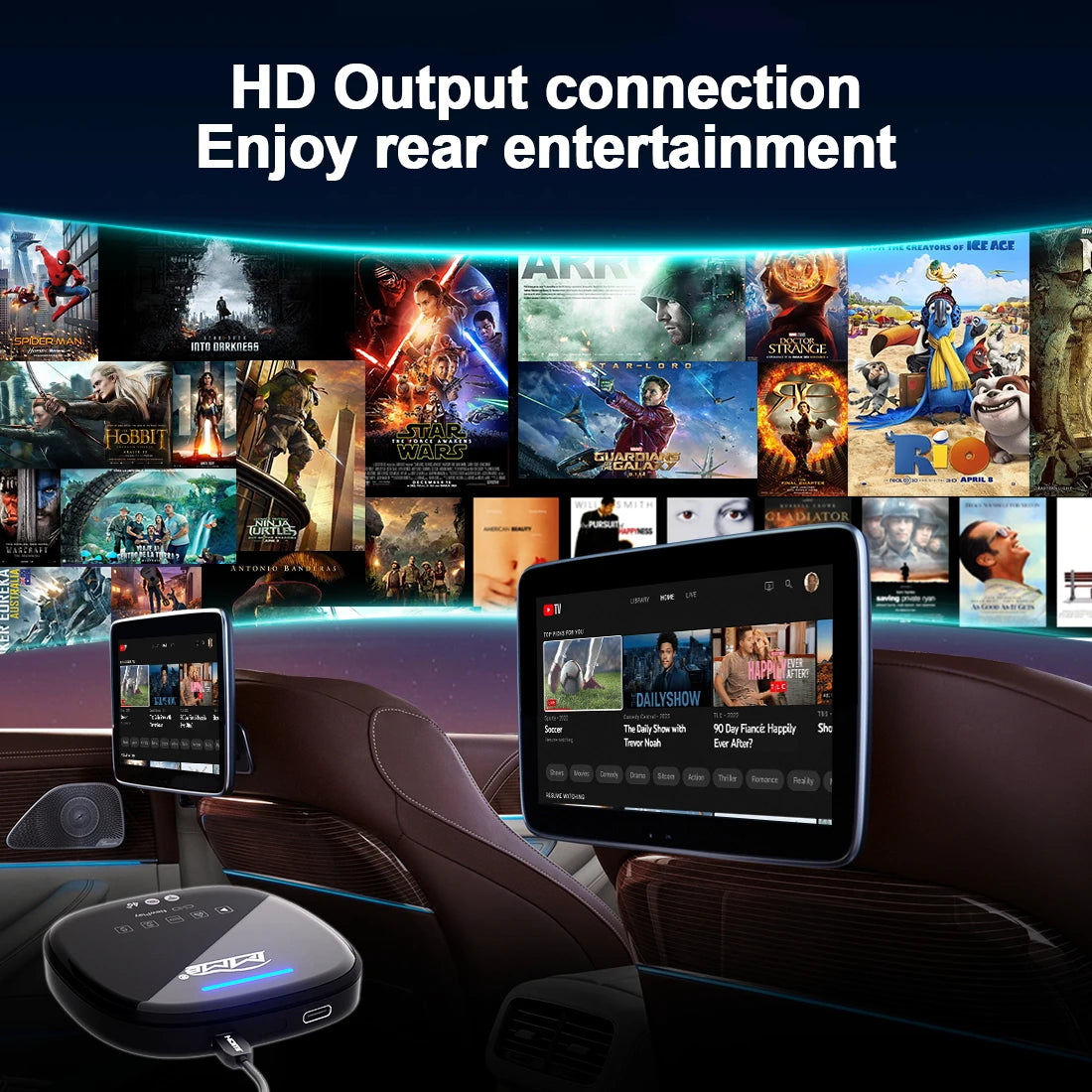 MMB MAX 2.0 &ndash; Universal Wired to Wireless CarPlay Adapter