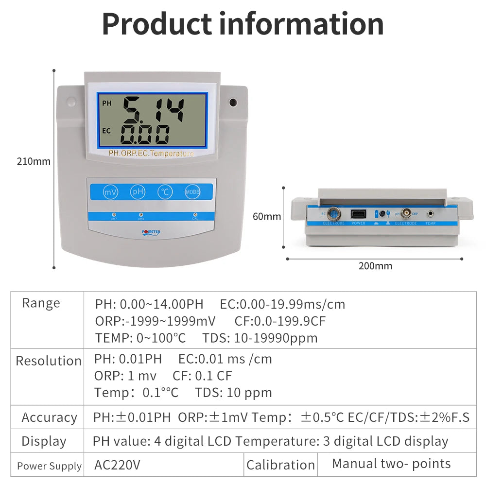 Benchtop PH Meter Auto Calibration &ndash; Fast Auto Calibration