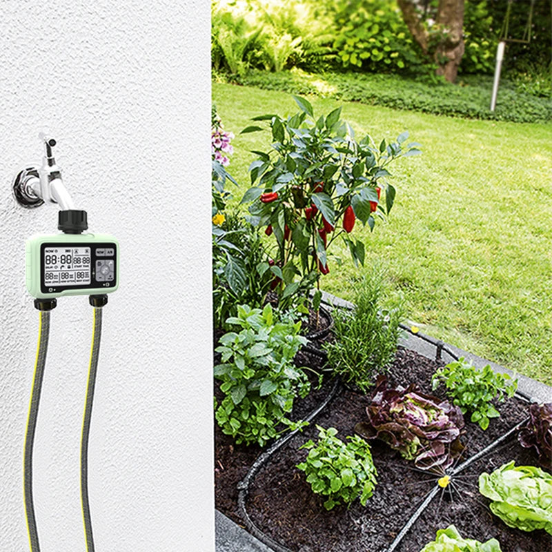 Eshico HCT-326 Garden Irrigation Timer &ndash; Dual Outlet