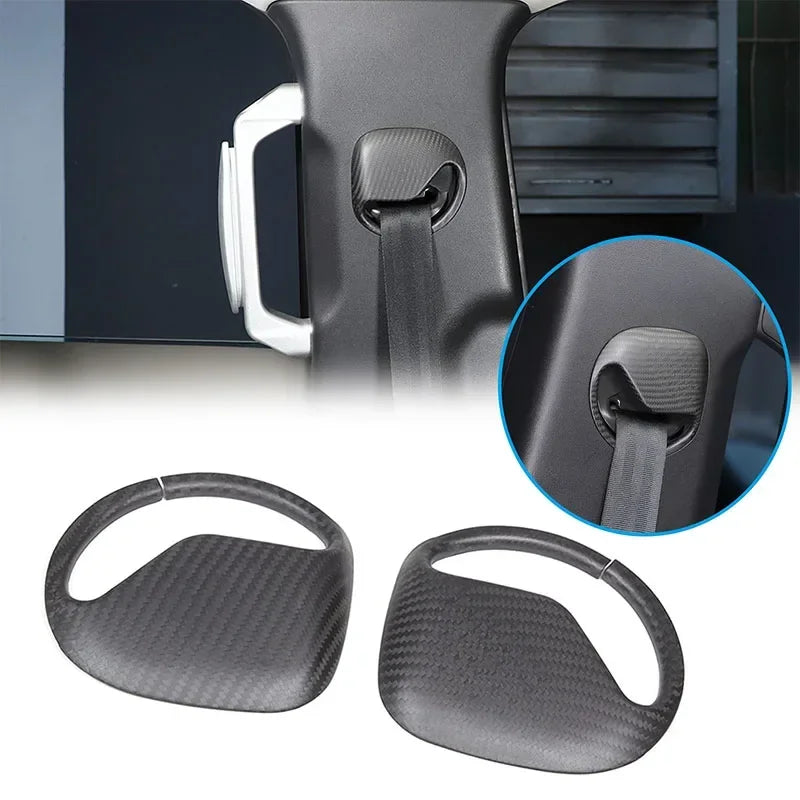 Samolepka na kryt bezpečnostního pásu z uhlíkových vláken Land Rover Defender 110