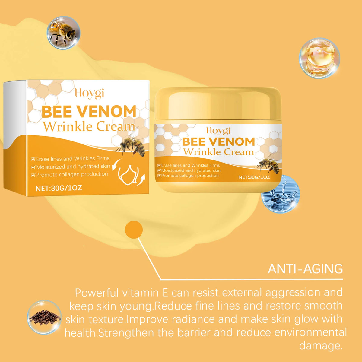 Bee Venom Face Cream &ndash; Intense Hydration and Rejuvenation