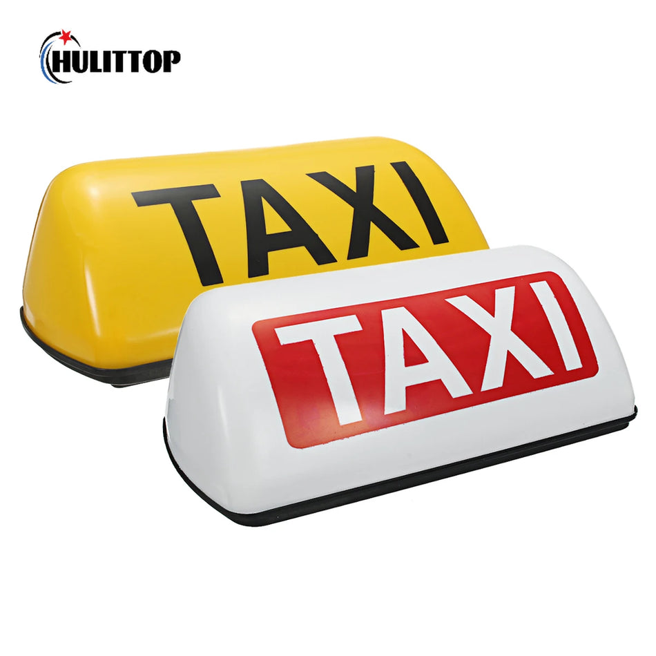 Lumină de acoperiș pentru taxi cu montare magnetică, 12V CC, lampă cu dome rezistentă la apă