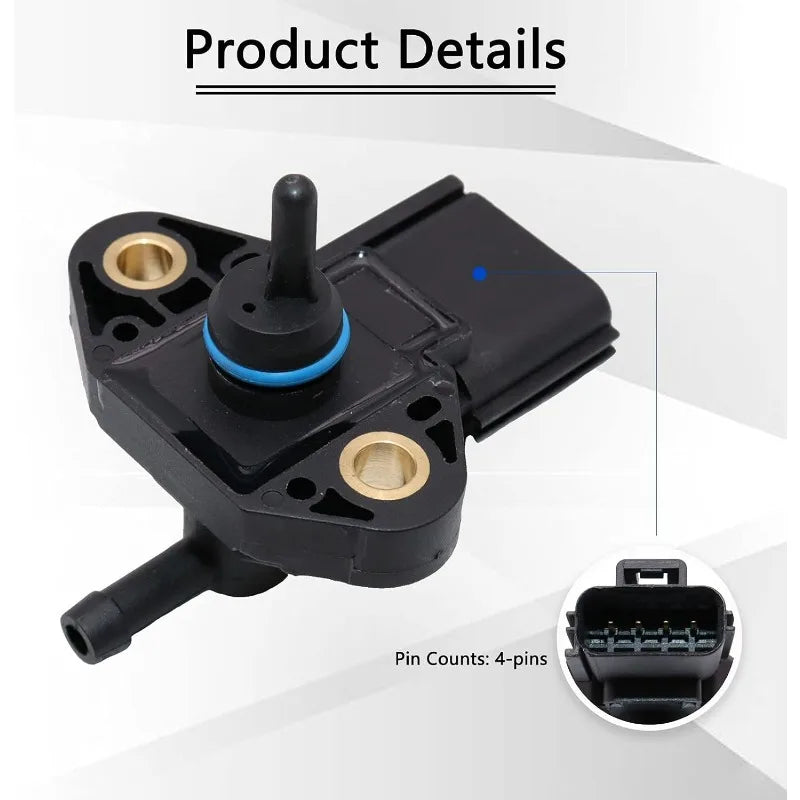 Senzor tlaku palivového vstřikování pro Ford F-150-F-450, E150-E350, Escape, Explorer, Focus, Taurus, Mustang