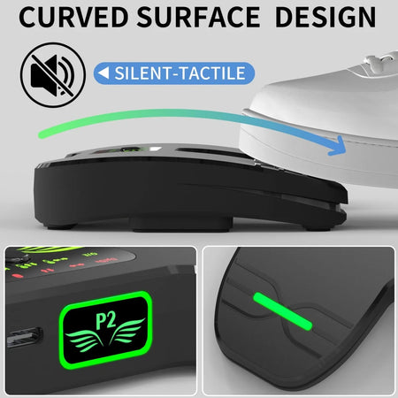 Wireless Page Turner Pedal &ndash; Bluetooth Enabled Rechargeable