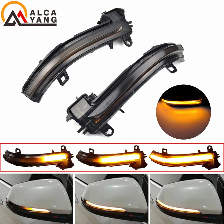 LED динамичен мигач с тъмен леща за BMW X1 X2 1 2 серия F45 F46