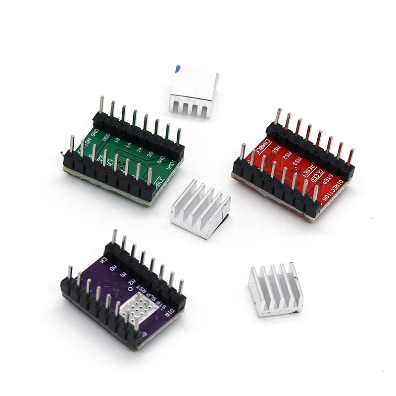 A4988 DRV8825 Stepper Motor Driver &ndash; Enhanced Performance with Heat Sink