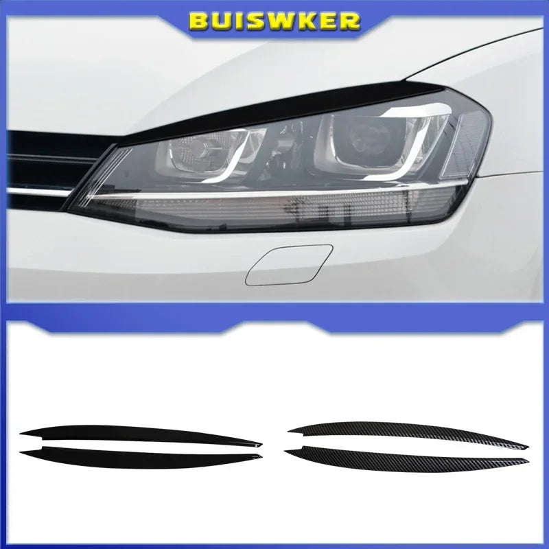 ABS Ogljikova vlakna Obrv Pokrov Veke Trim VW Golf 7 GTI